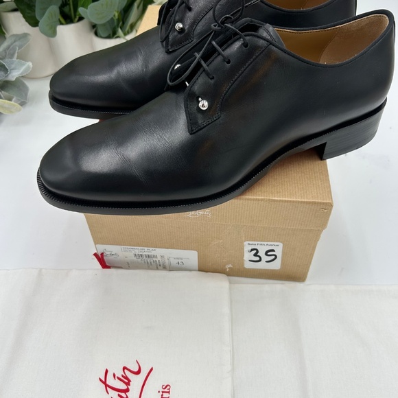 Men’s Christian Louboutin CHAMBELISS leather Oxford size 43 made  in Italy main image 12
